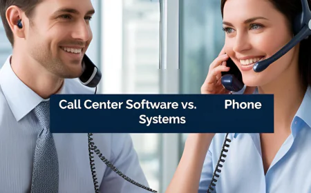 Call Center Software vs Phone System: Key Differences