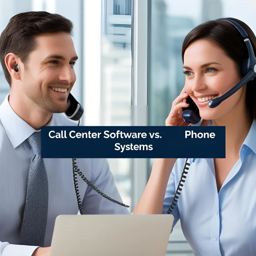 Call Center Software vs Phone System: Key Differences