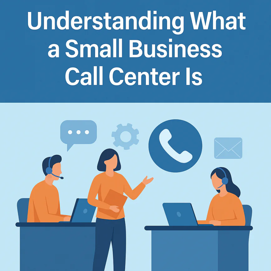 1️⃣ .	Understanding What a Small Business Call Center Is