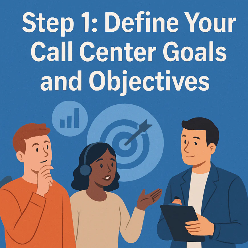 3️⃣ Step 1: Define Your Call Center Goals and Objectives