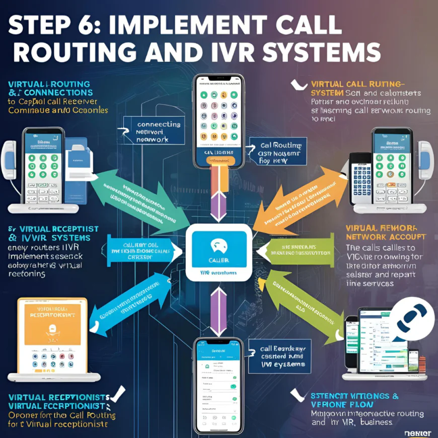 8️⃣ Step 6: Implement Call Routing and IVR Systems