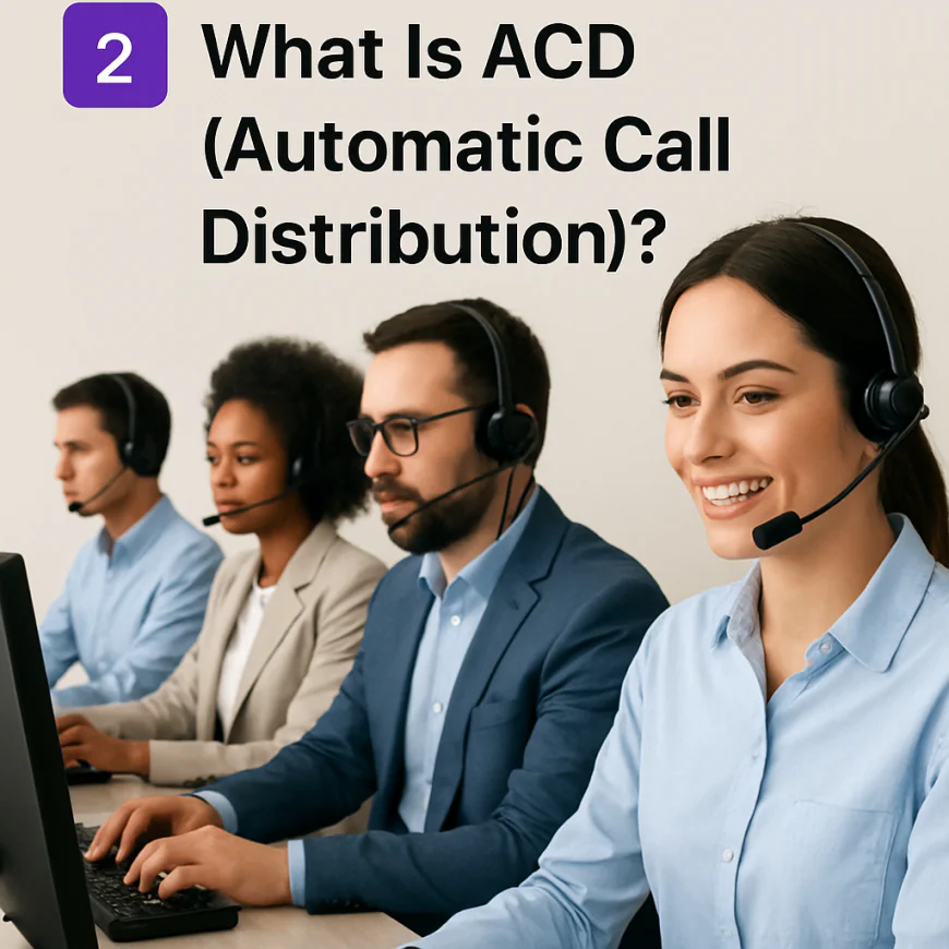 2️⃣ What Is ACD (Automatic Call Distribution)?