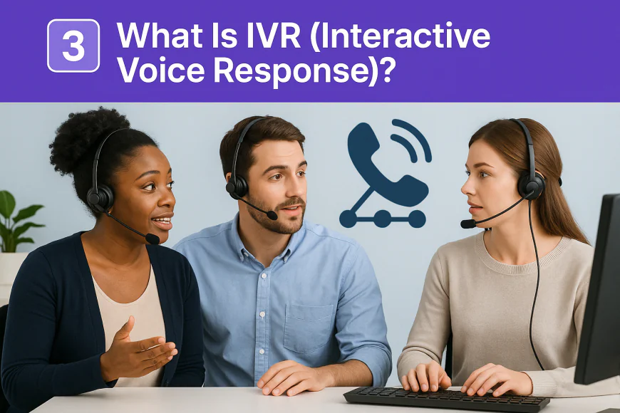 3️⃣ What Is IVR (Interactive Voice Response)?