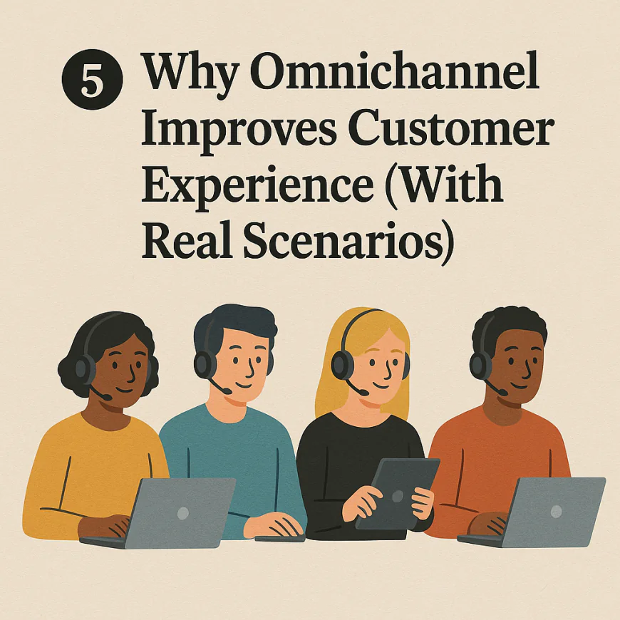 5️⃣ Why Omnichannel Improves Customer Experience (With Real Scenarios)