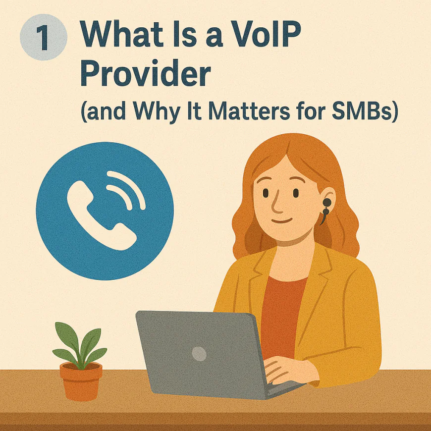 1️⃣ What Is a VoIP Provider (and Why It Matters for SMBs)?