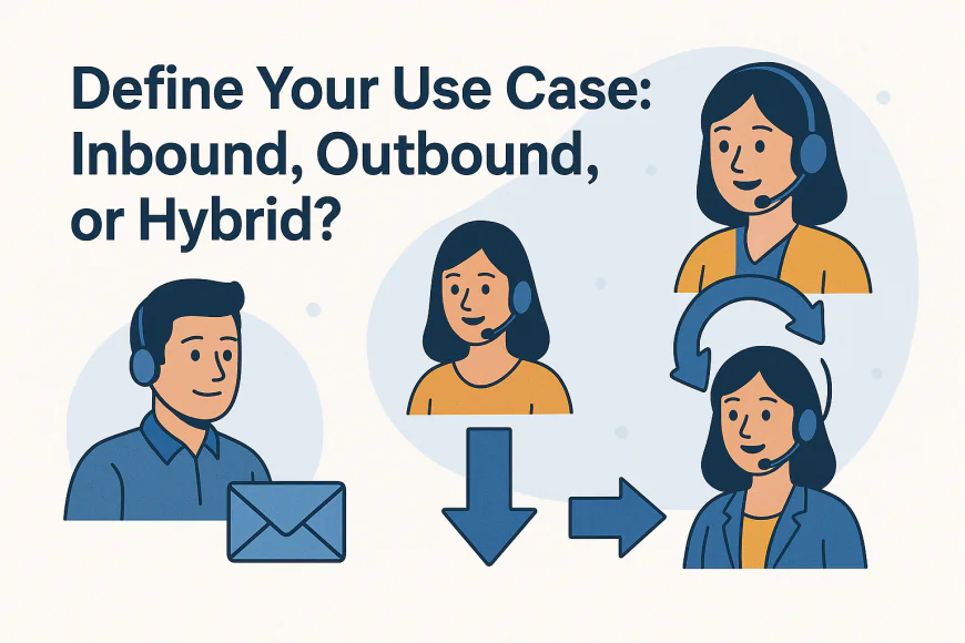 2️⃣ Define Your Use Case: Inbound, Outbound, or Hybrid?