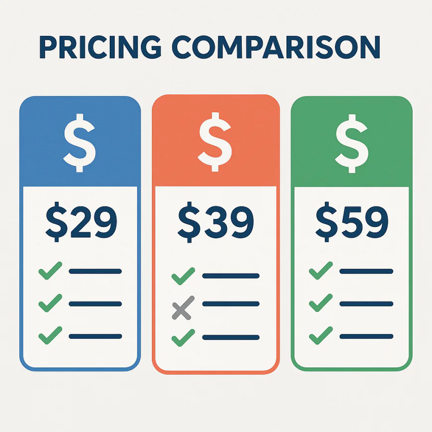 2️⃣ Pricing Comparison