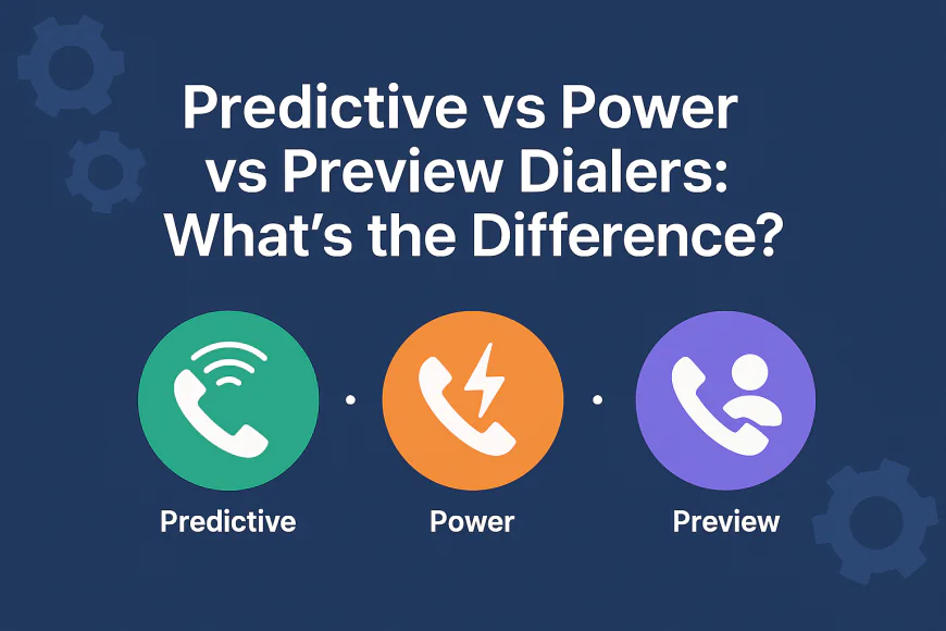 Predictive vs Power vs Preview Dialers: What’s the Difference?