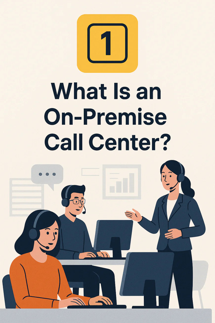 1️⃣ What Is an On-Premise Call Center?