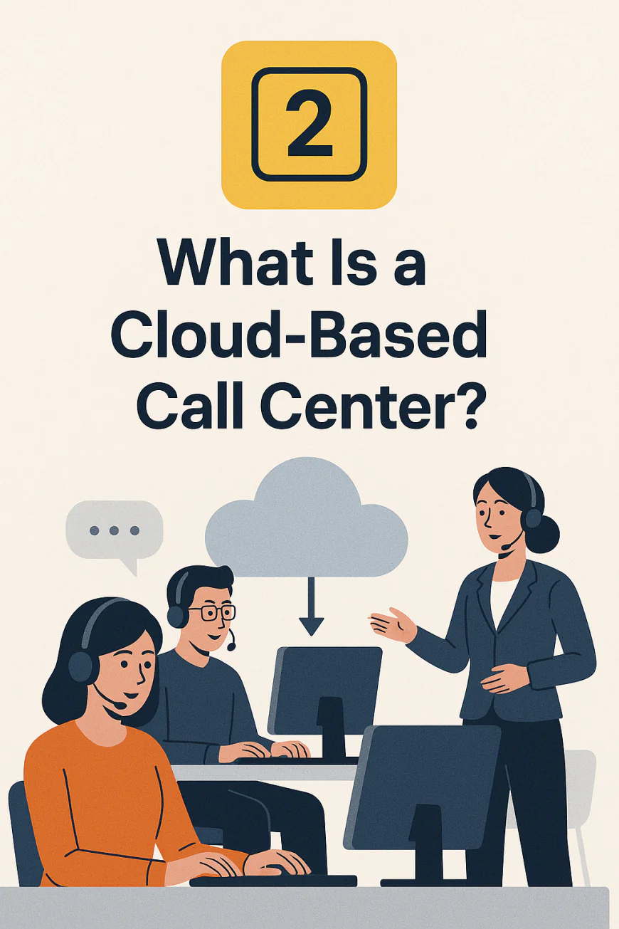 2️⃣ What Is a Cloud-Based Call Center?