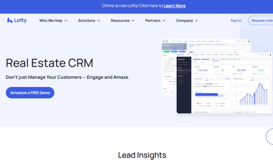 5️⃣  Lofty CRM
