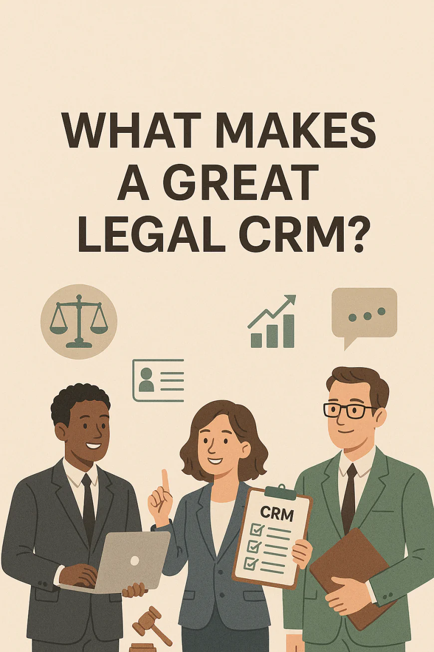 What Makes a Great Legal CRM?