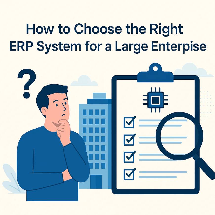 How to Choose the Right ERP System for a Large Enterprise