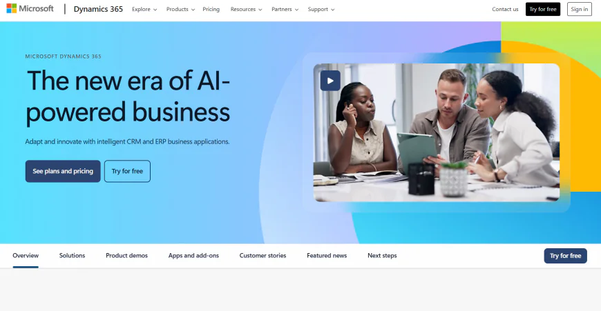 3️⃣ Microsoft Dynamics 365 Finance & Supply Chain