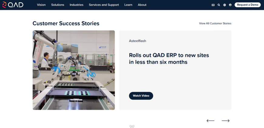 6️⃣ QAD Adaptive ERP