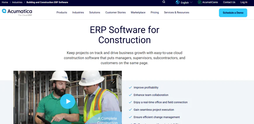 4️⃣ Acumatica Construction Edition
