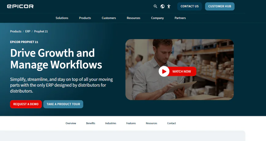 2️⃣ Epicor Prophet 21 (P21)