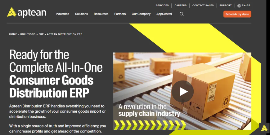 🔟 Aptean Distribution ERP