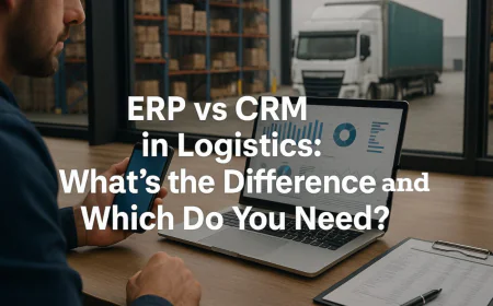 ERP vs CRM in Logistics: What’s the Difference and Which Do You Need?