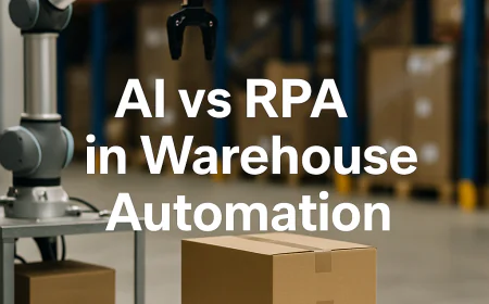 AI vs RPA in Warehouse Automation