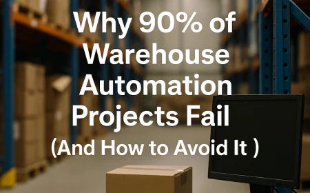 Why 90% of Warehouse Automation Projects Fail (And How to Avoid It)
