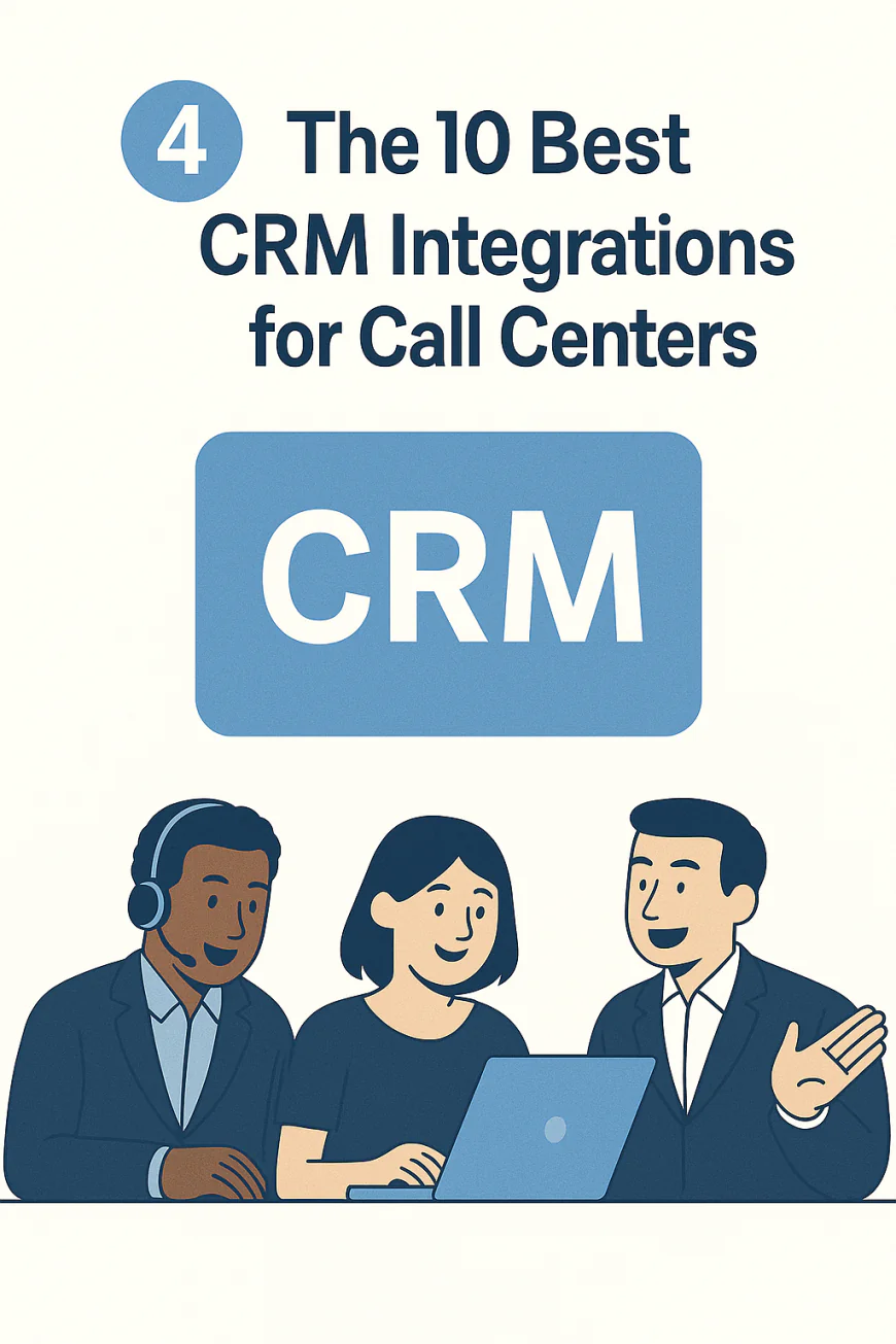 4️⃣ The 10 Best CRM Integrations for Call Centers