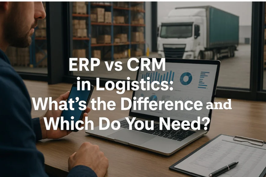 ERP vs CRM in Logistics: What’s the Difference and Which Do You Need?