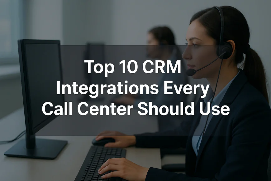 Top 10 CRM Integrations Every Call Center Should Use